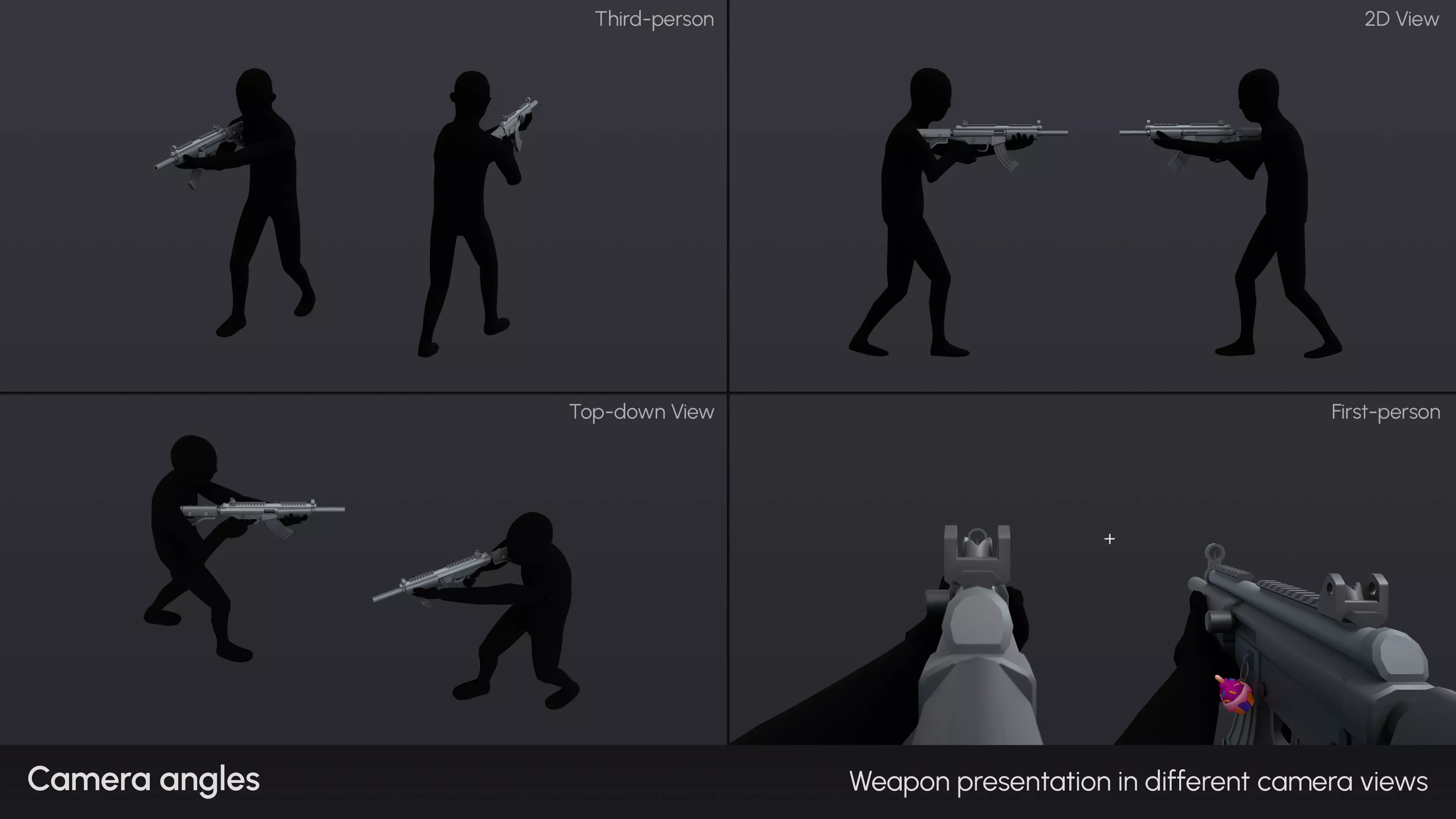 Firearms - Low Poly 3D Models Pack