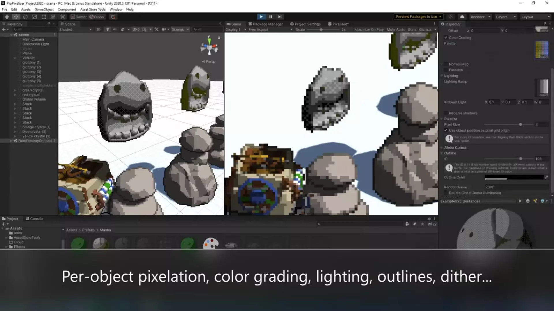 ProPixelizer - Realtime 3D Pixel Art