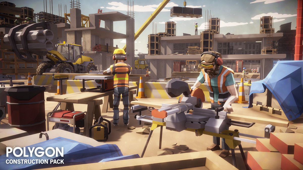 POLYGON - Construction Pack - Art by Synty