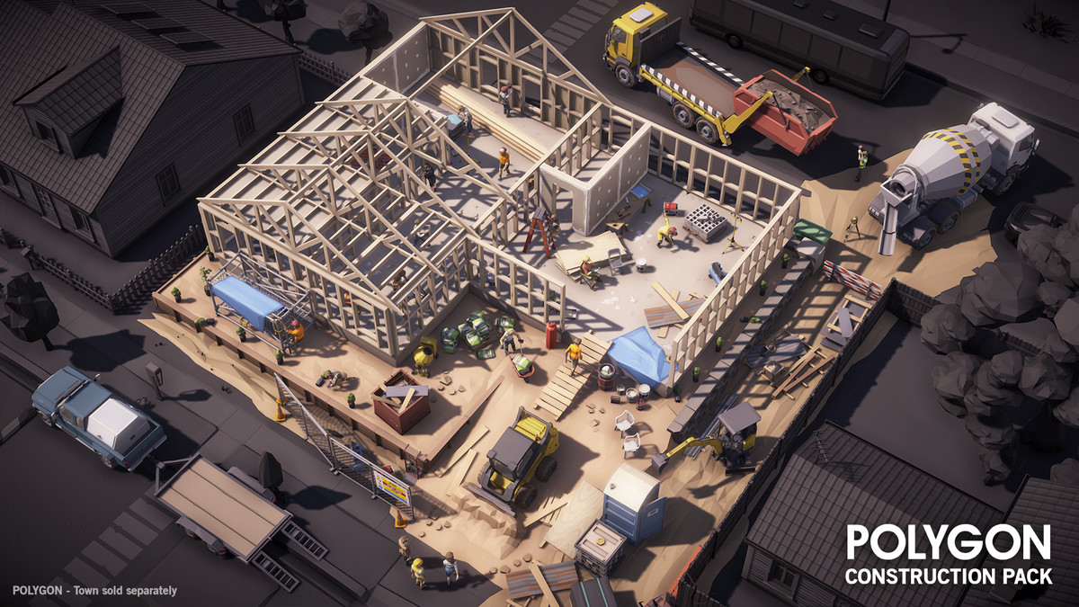 POLYGON - Construction Pack - Art by Synty