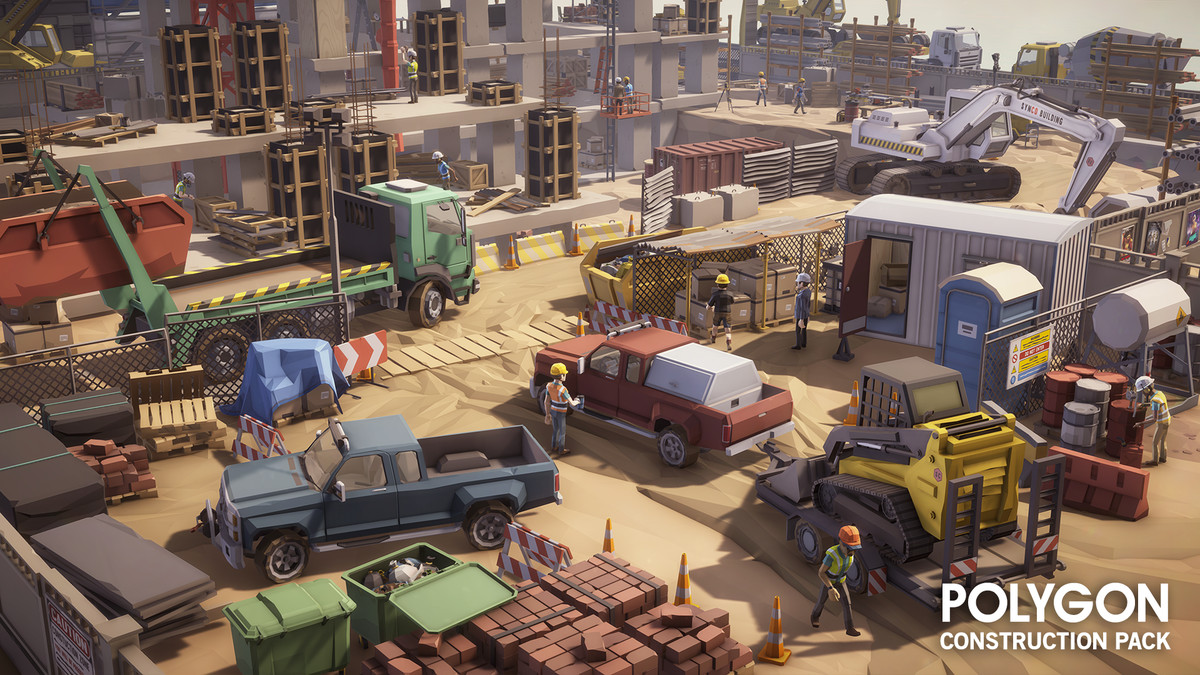 POLYGON - Construction Pack - Art by Synty