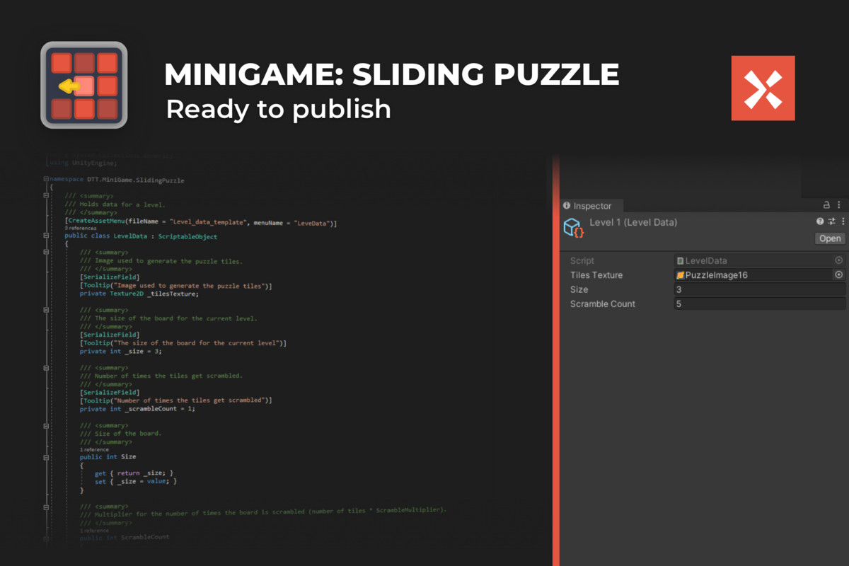 Sliding Puzzle Game Template