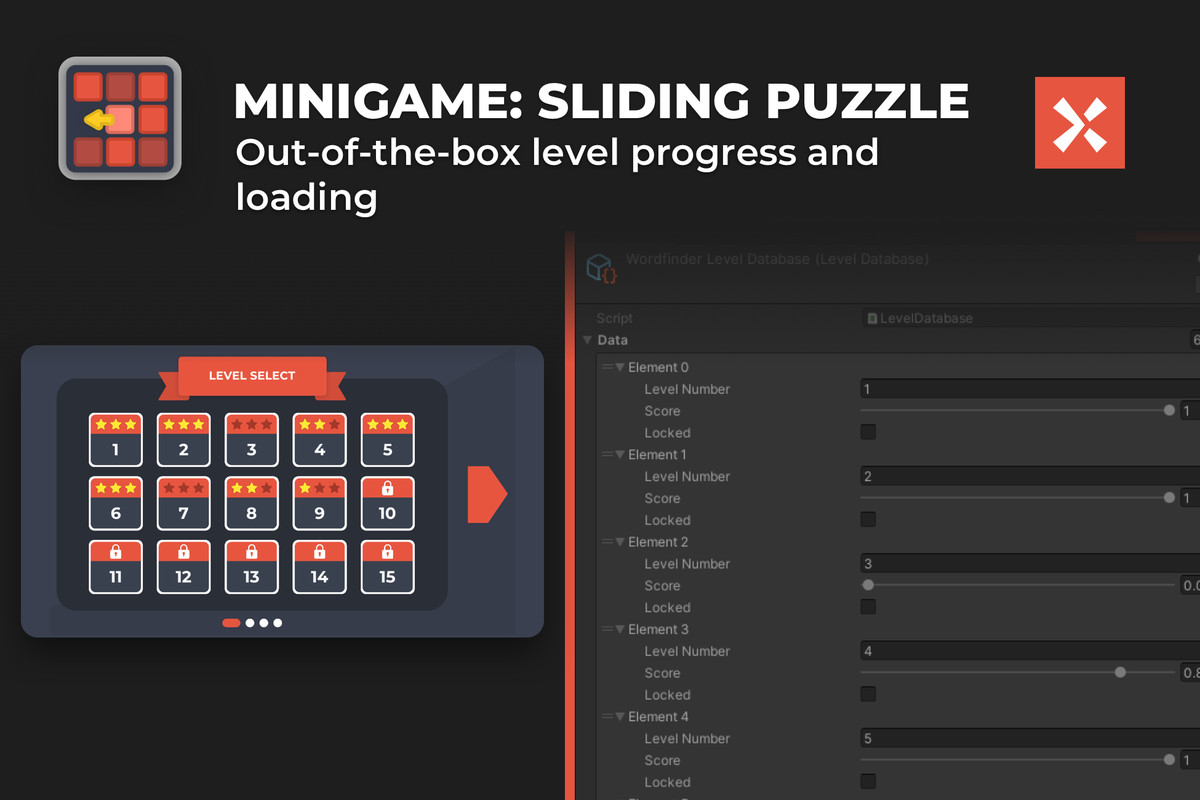Sliding Puzzle Game Template