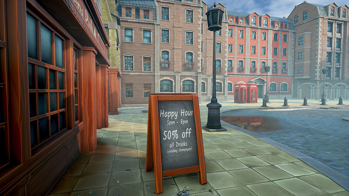 Stylized Town