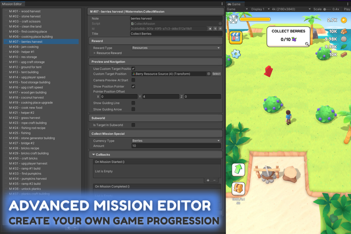 Survival Island | Template + Editor