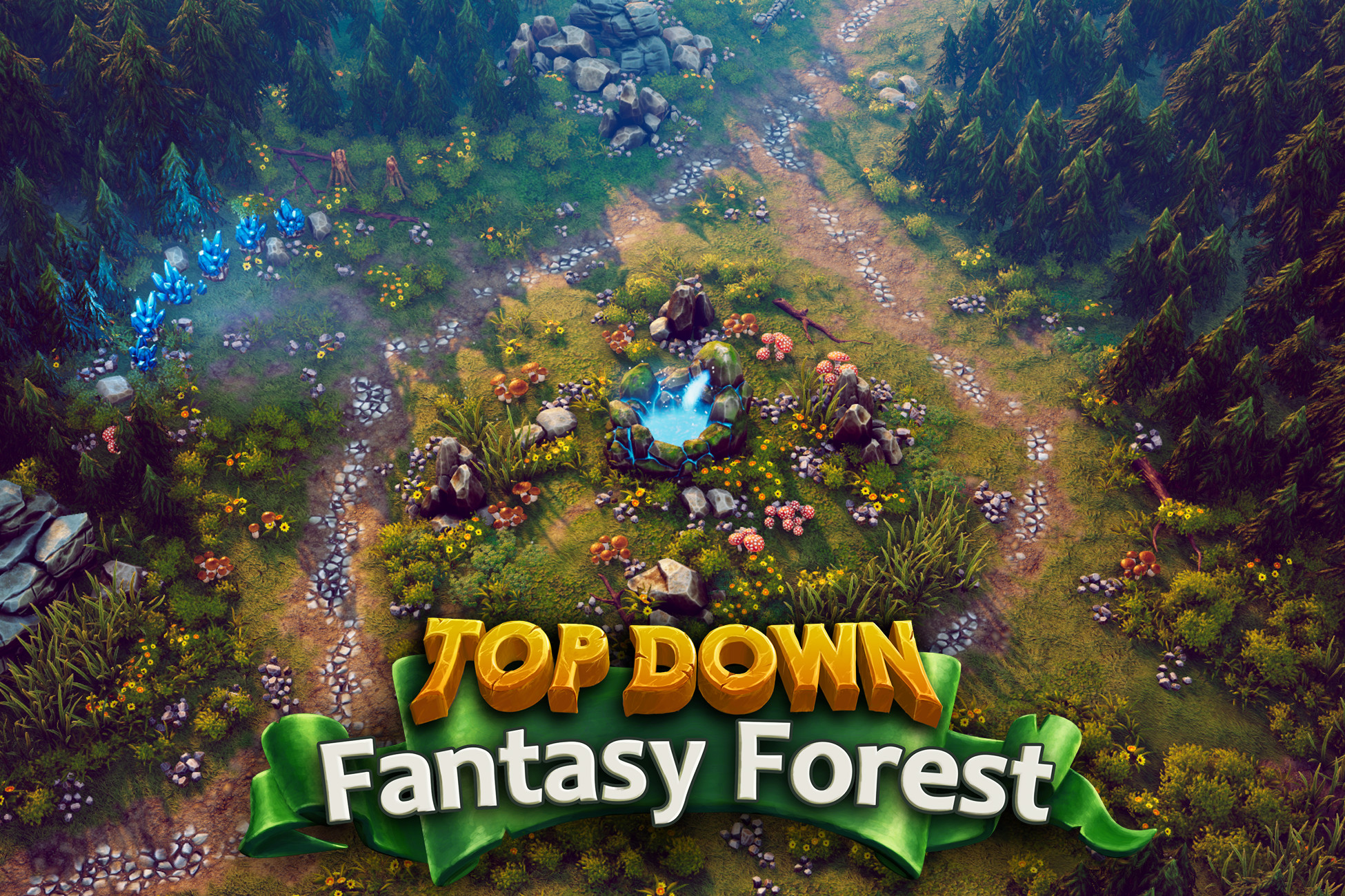 Top Down - Fantasy Forest