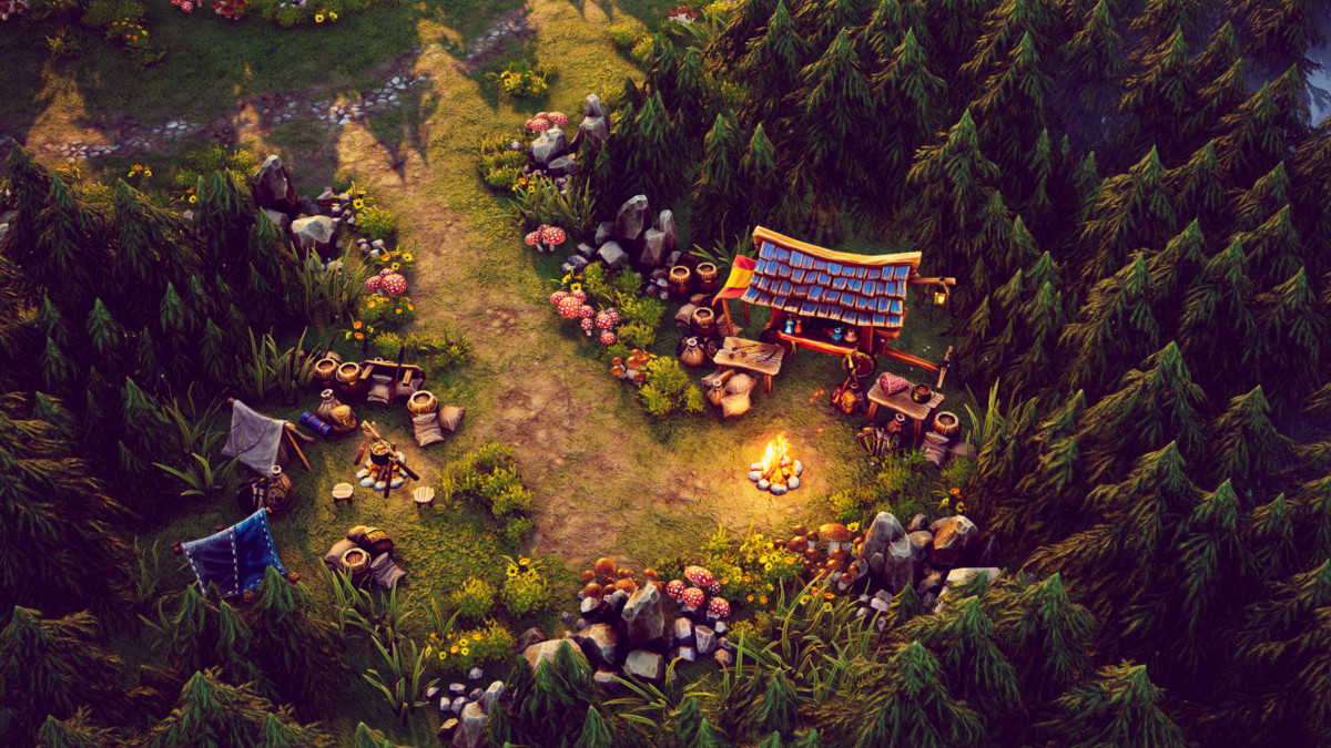Top Down - Fantasy Forest