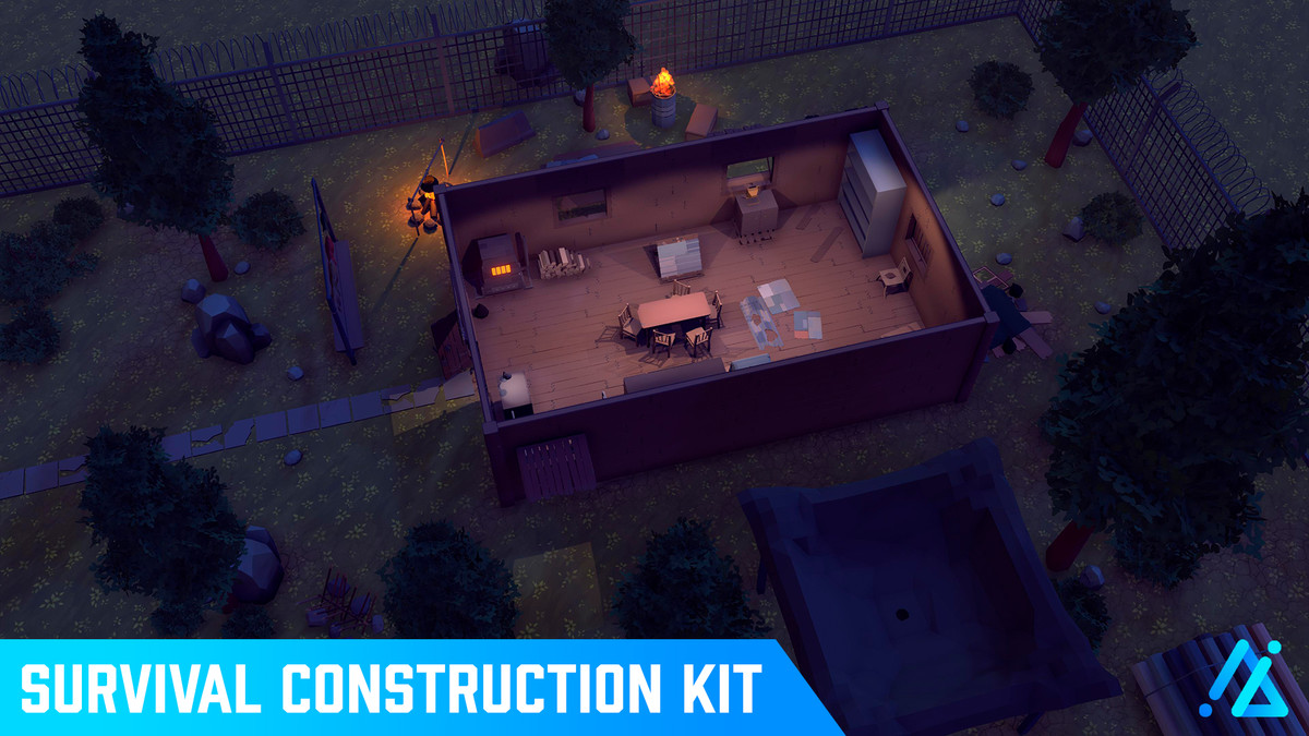POLY - Mega Survival Construction Kit (SRP, URP, HDRP)