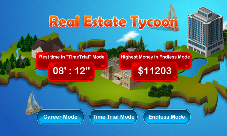 Real Estate Tycoon! City Sim Game Kit