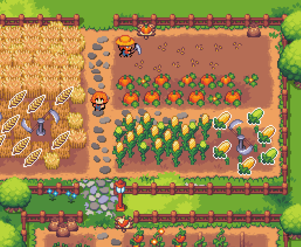 2D Cozy RPG - Farming - Tilesets - Characters - Pixelart MAIN BUNDLE