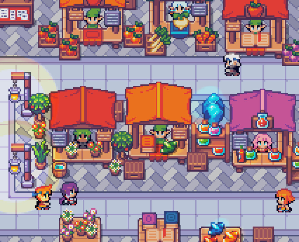 2D Cozy RPG - Farming - Tilesets - Characters - Pixelart MAIN BUNDLE