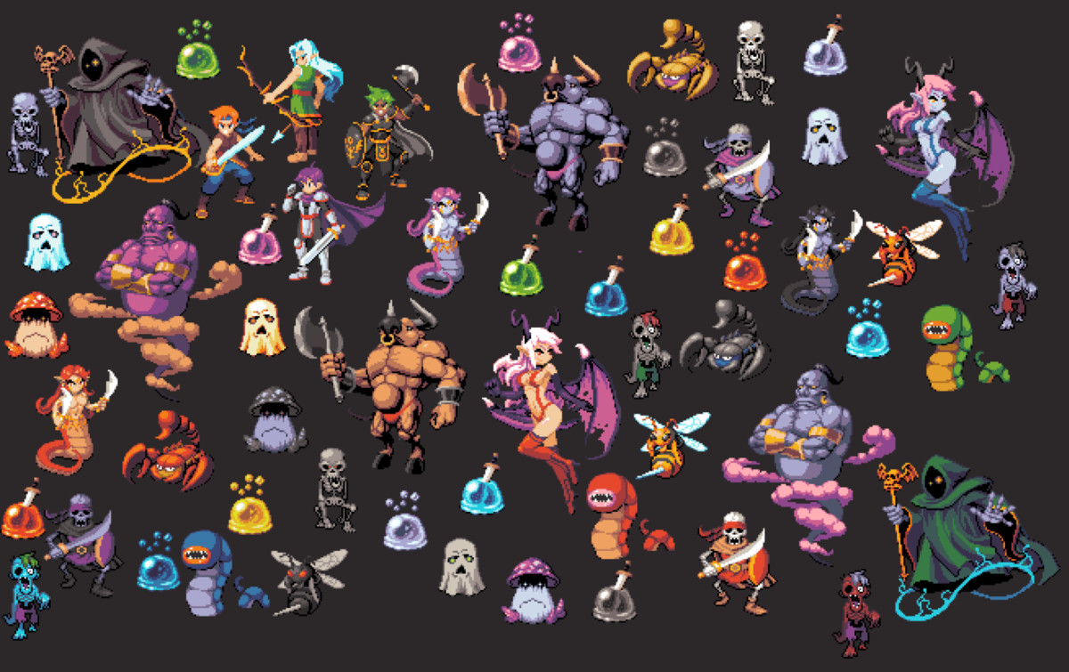 2D Cozy RPG - Farming - Tilesets - Characters - Pixelart MAIN BUNDLE