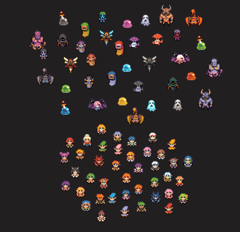 2D Cozy RPG - Farming - Tilesets - Characters - Pixelart MAIN BUNDLE