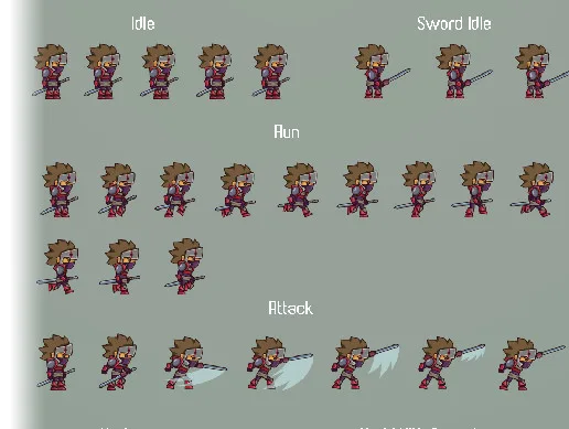 Ninja Sprite Sheet