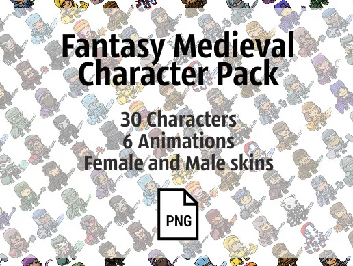 Fantasy Medieval Character Pack