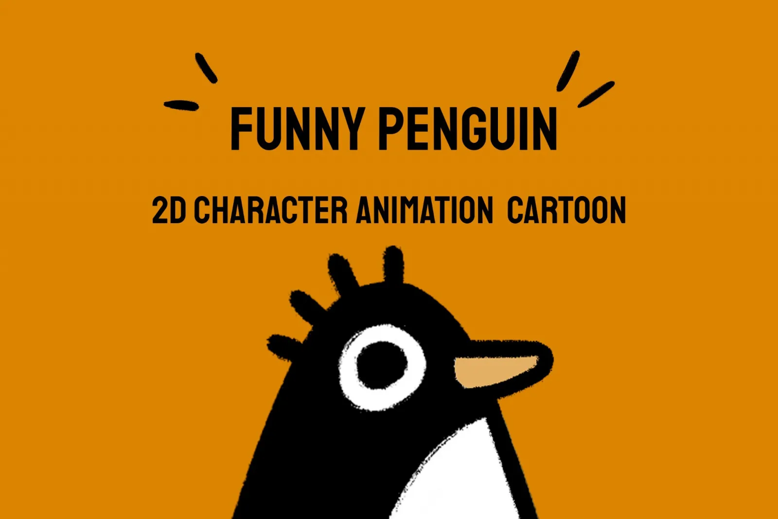 2D Character Sprite Animation - Penguin