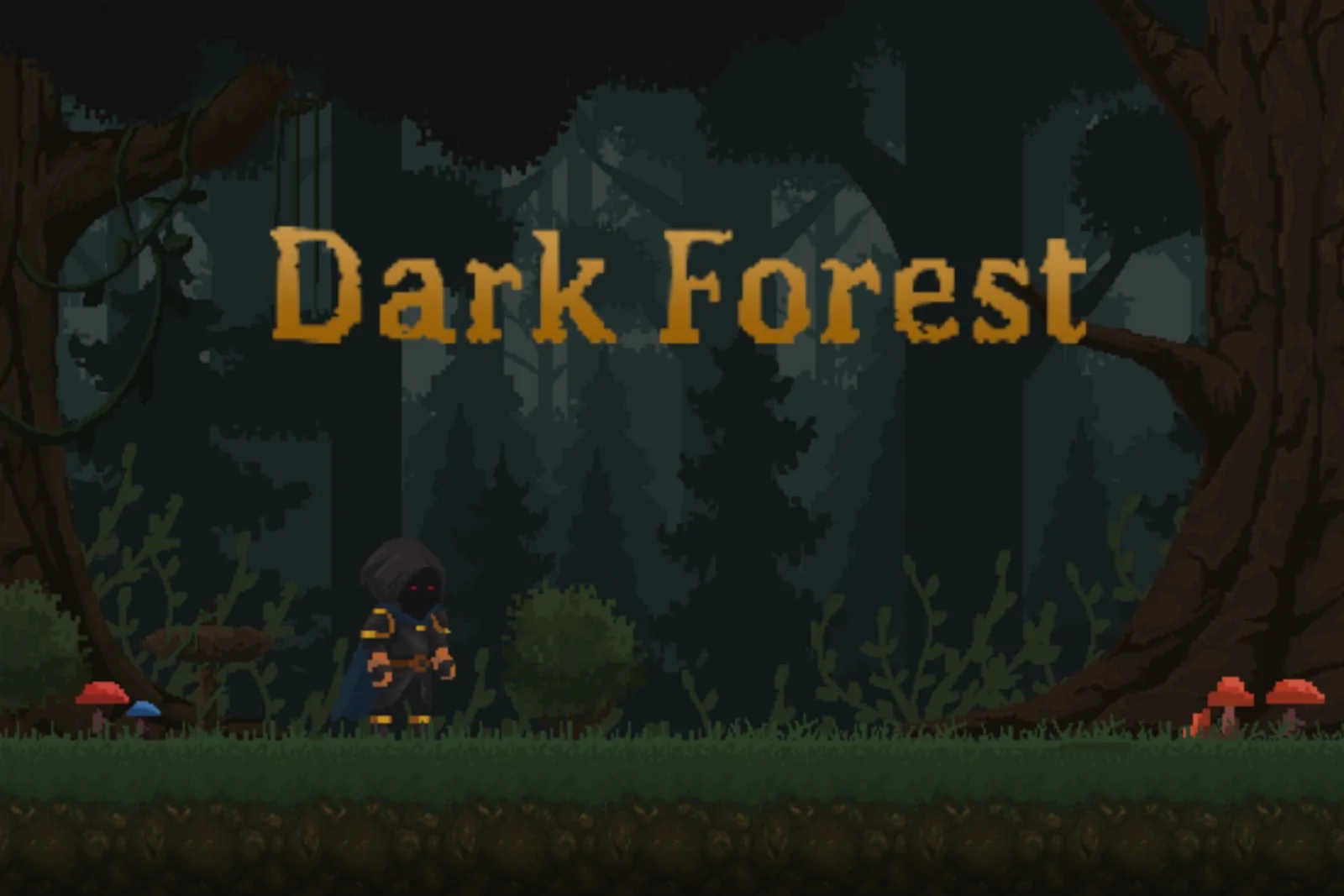 Dark Forest Pixel Pack – 2D Platformer Starter Pack