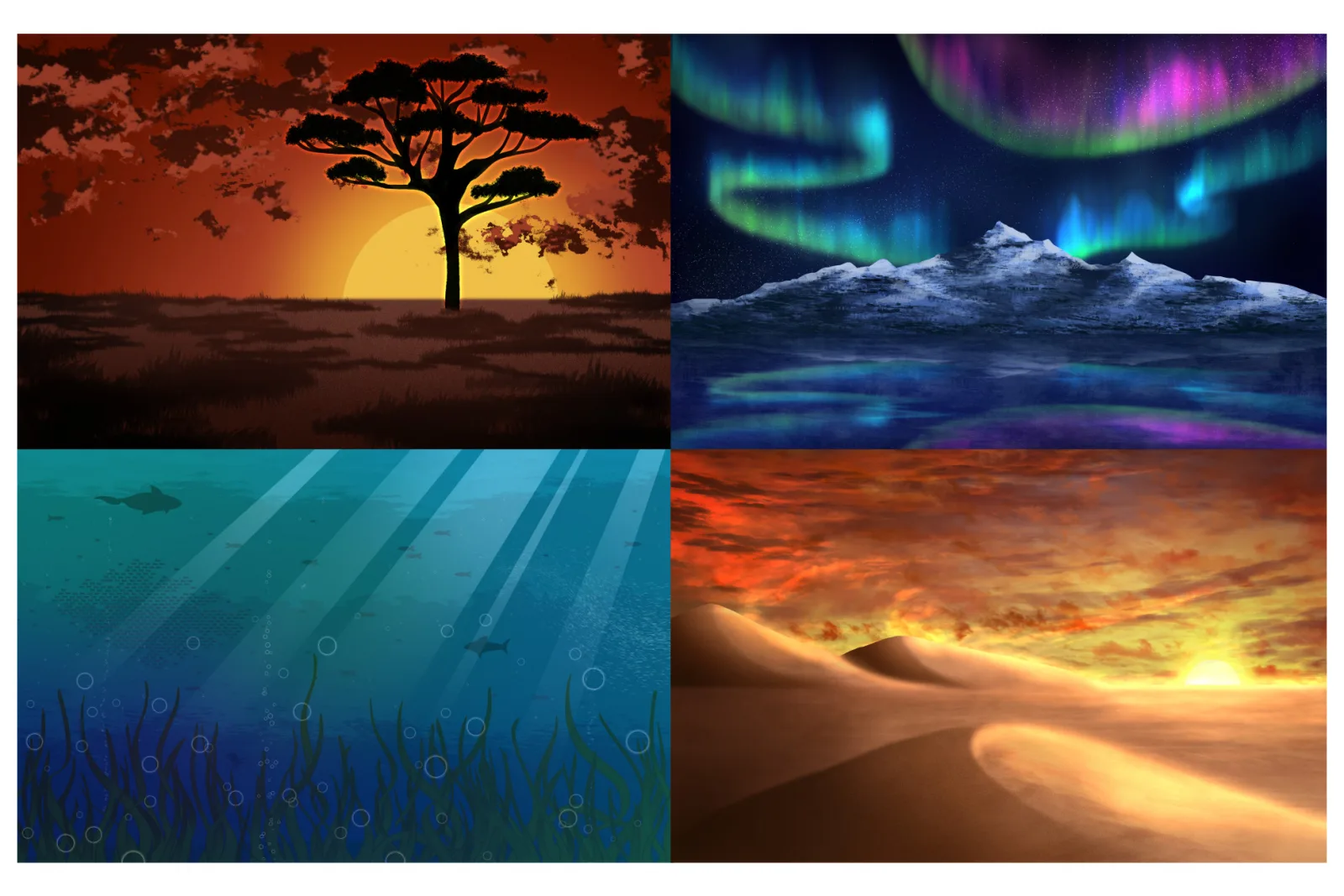 9 Free Backgrounds