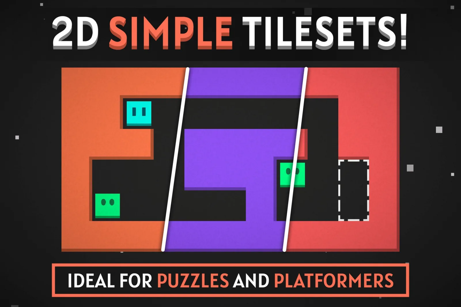 2D Tile Sets - Puzzles & Platformers