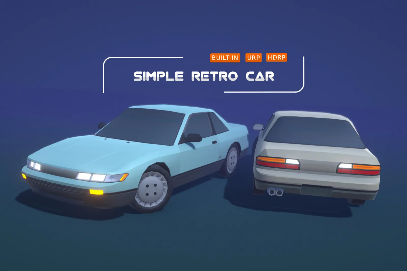 Simple Retro Car