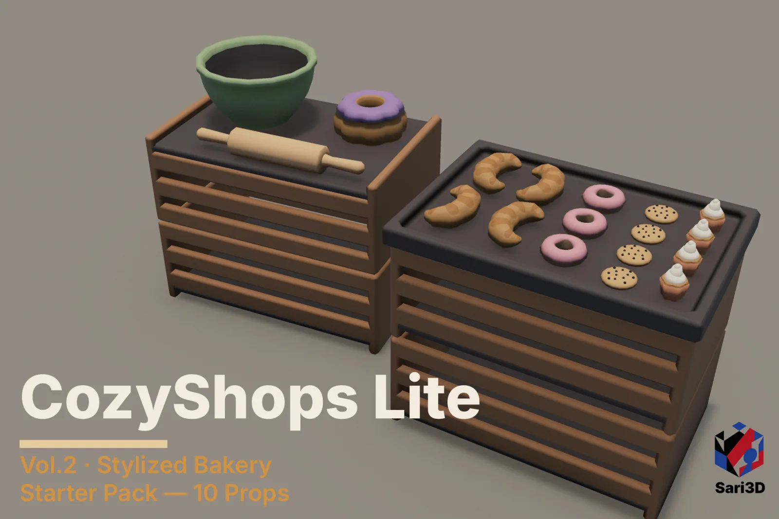 Cozyshops Vol.2 Lite - 10 Free Props