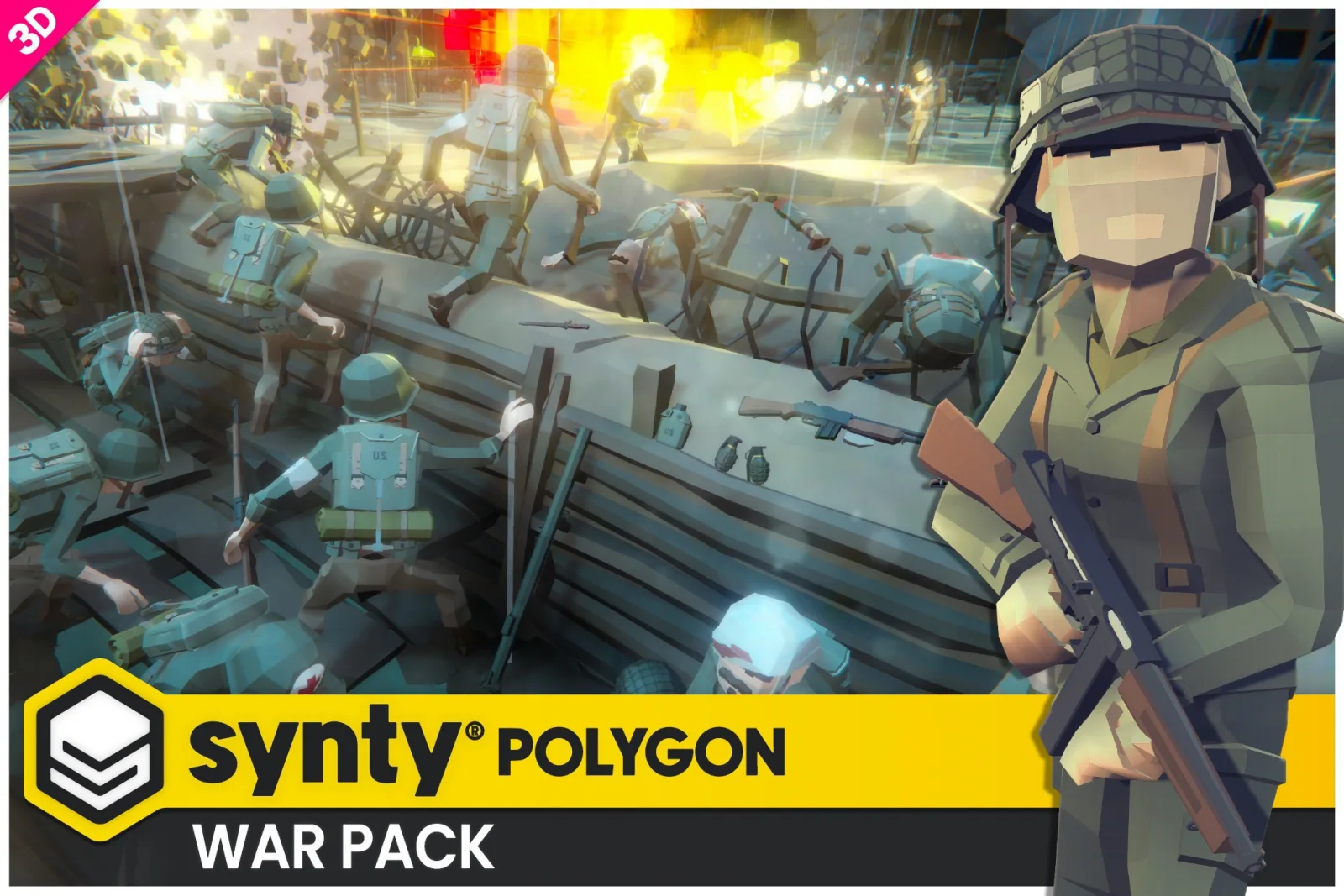 POLYGON - War Pack - Art by Synty v1.1