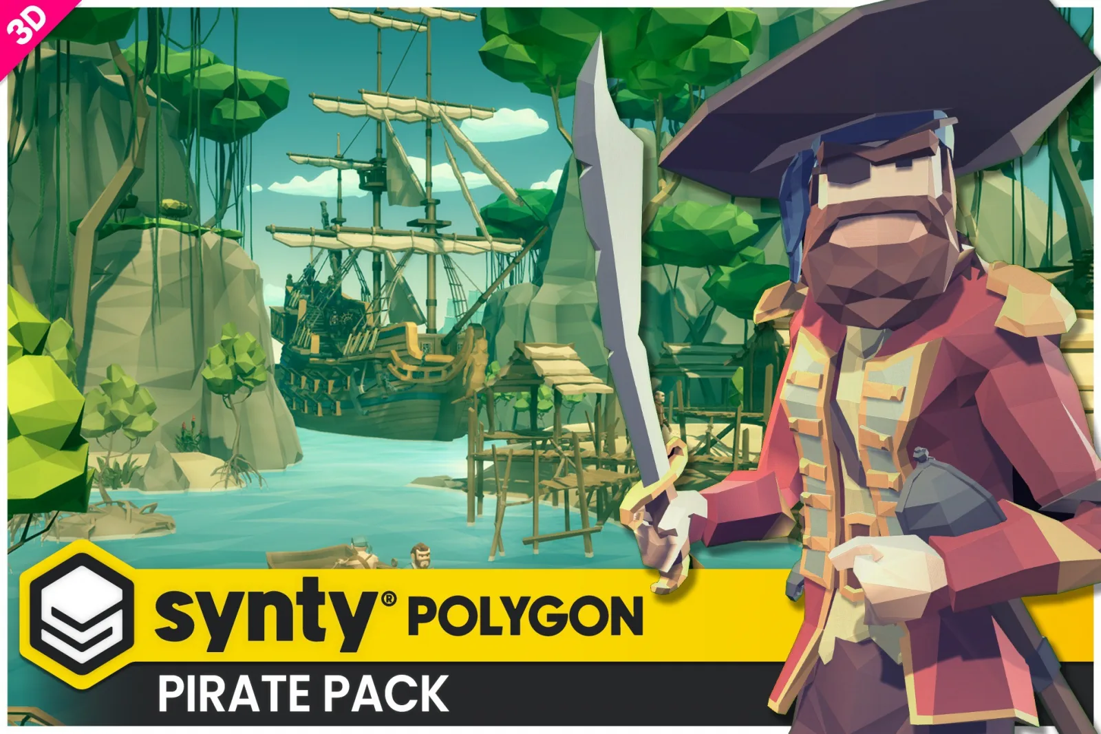 POLYGON - Pirate Pack - Art by Synty v1.6.0