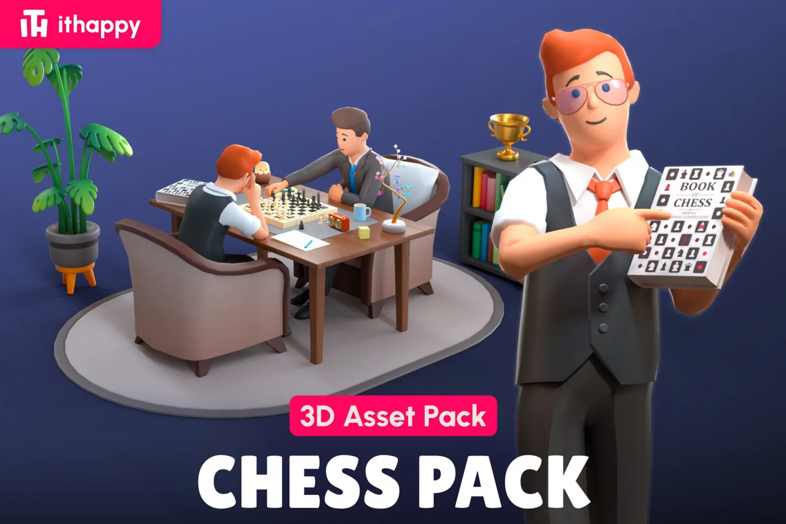 Chess Pack Free - Low Poly Asset