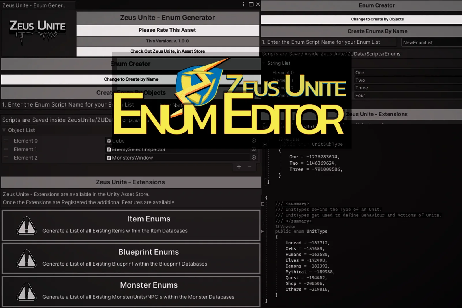 Enum Editor