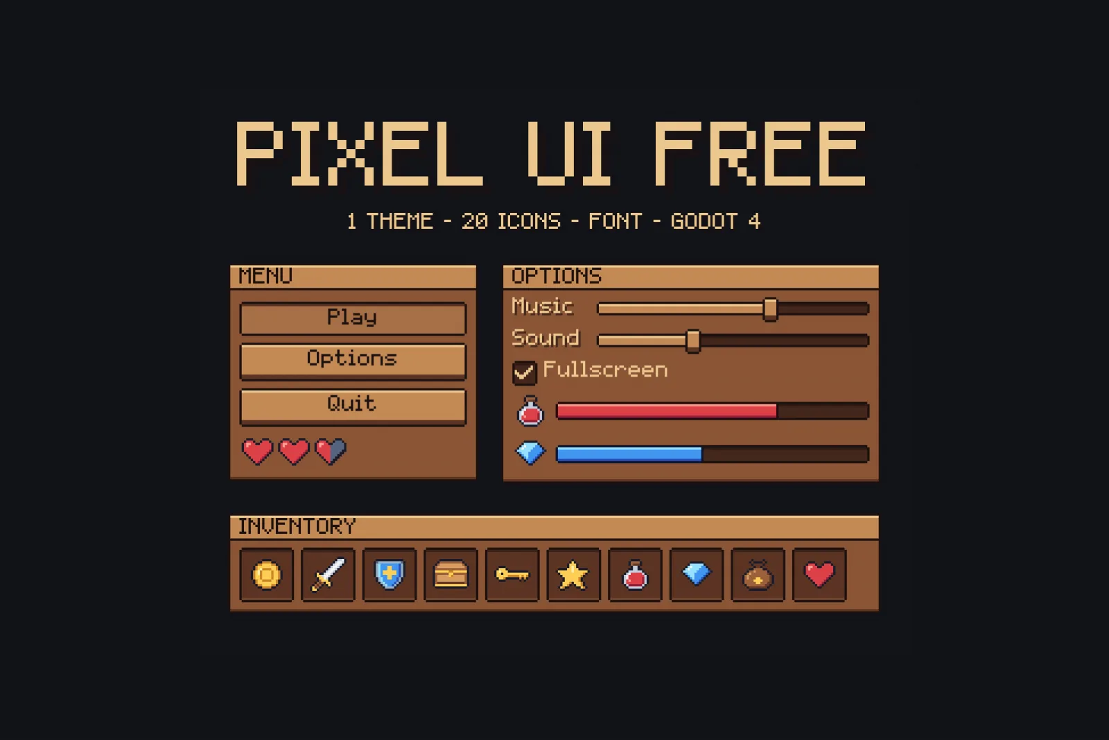 Pixel UI Free
