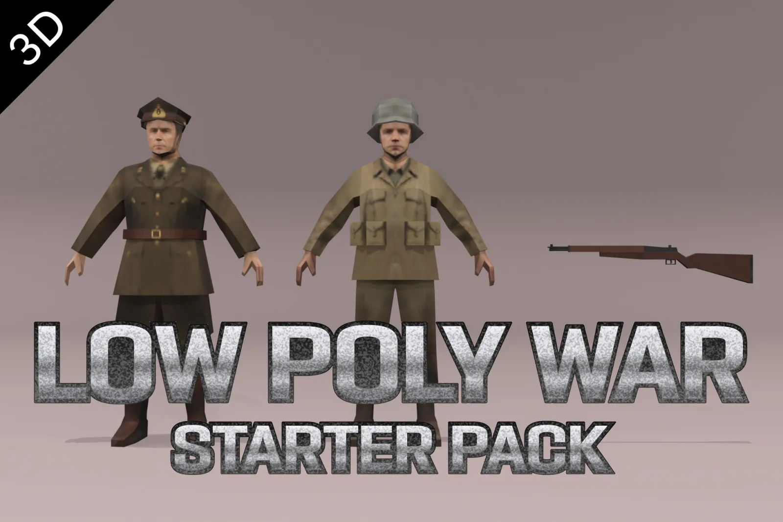 Low Poly War Starter Pack