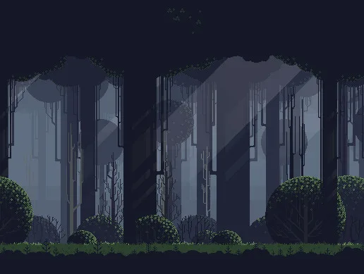 Free Pixel Art Forest