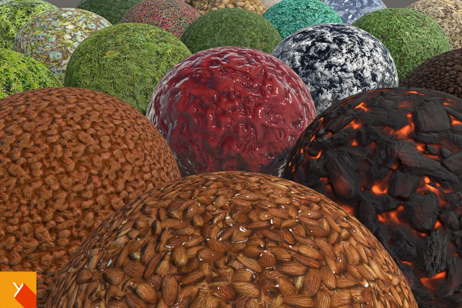 Yughues Free Nature Materials
