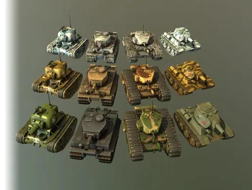 World War Toon - Tank Pack v1.0