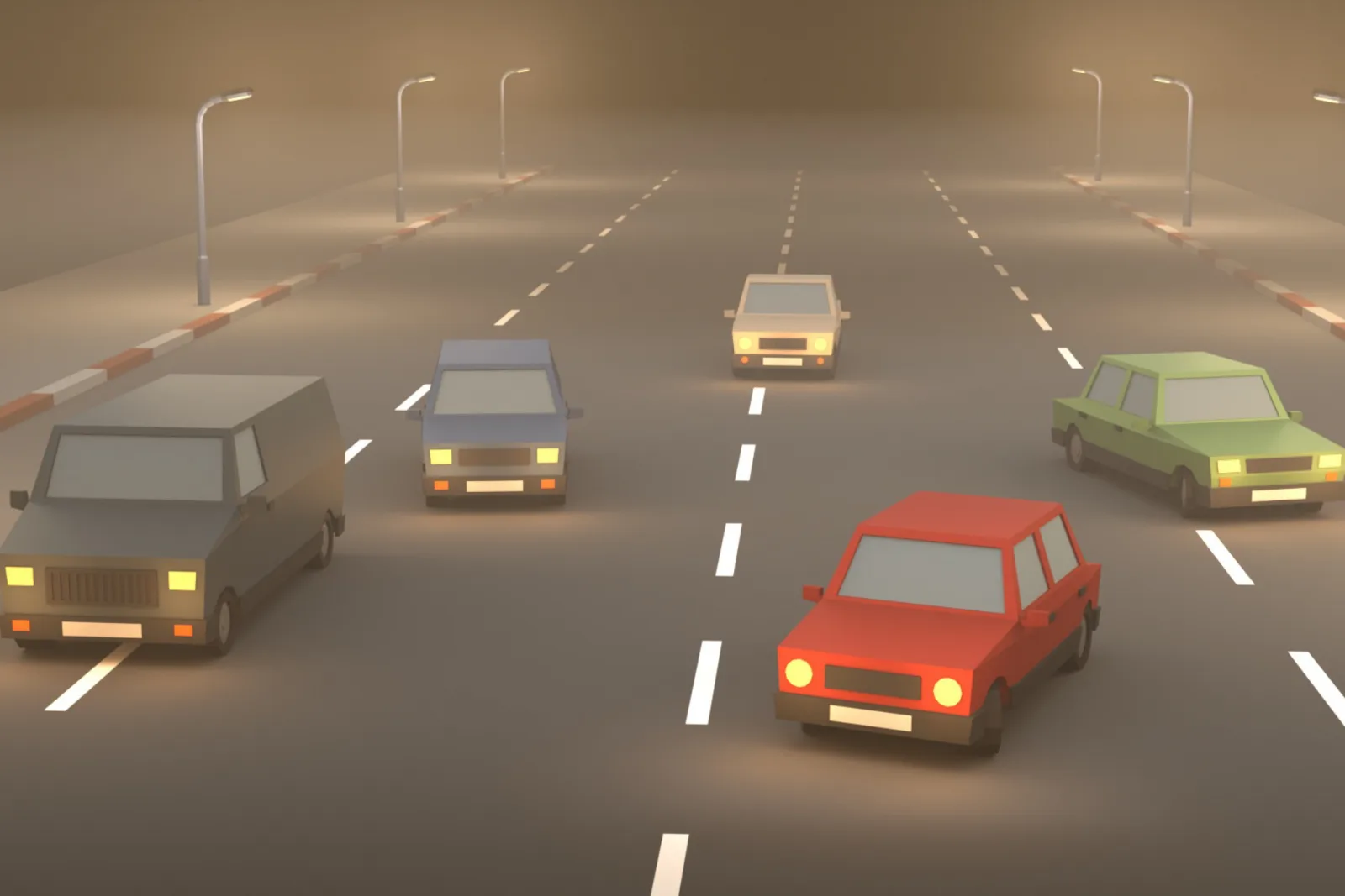 Low Poly City Cars Pack
