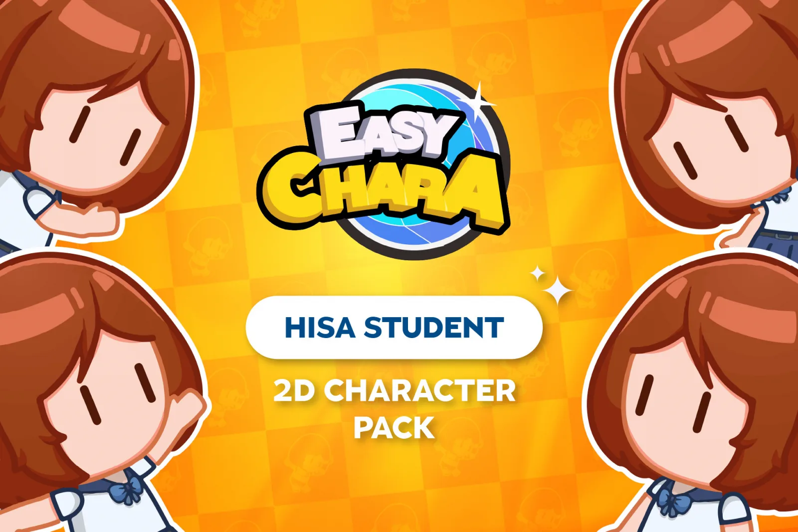 Easy Chara – Hisa Student 2D Character Collection
