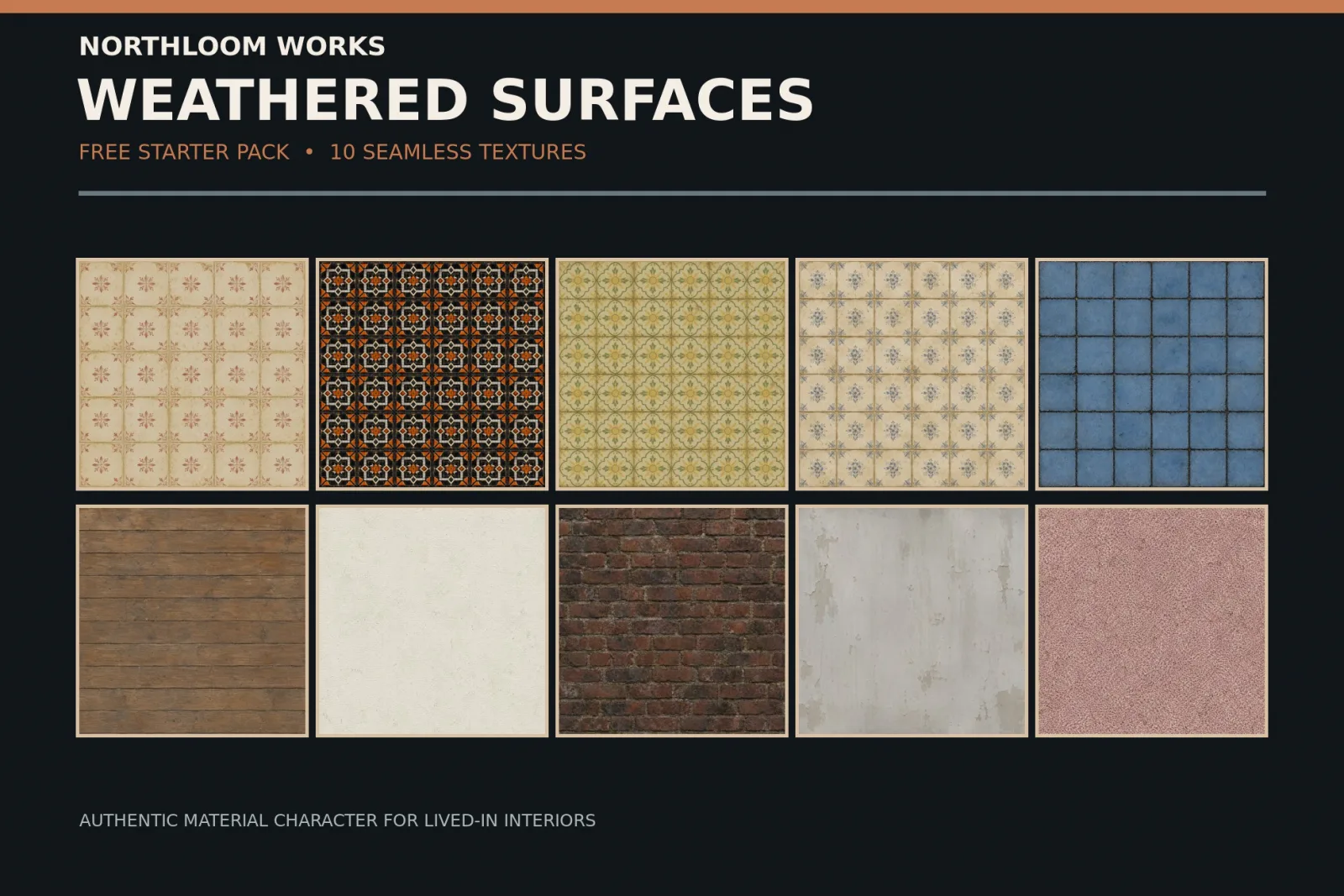 Northloom Weathered Surfaces – Free Starter Pack