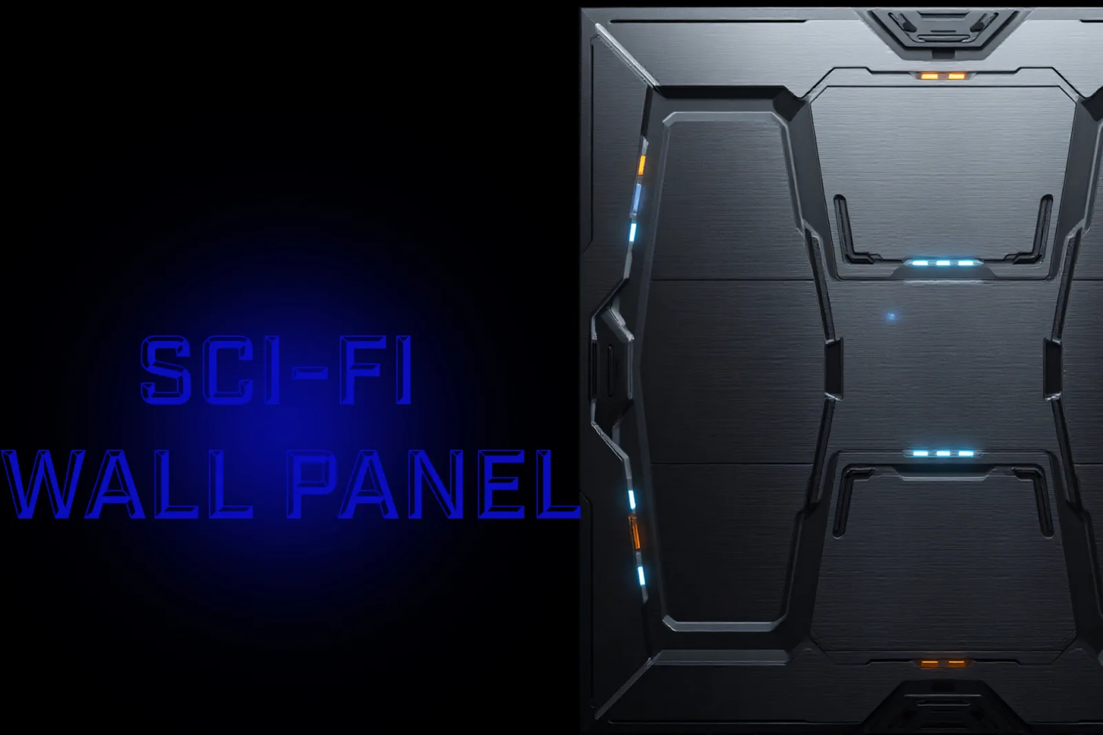 Sci-Fi Wall Panel 01