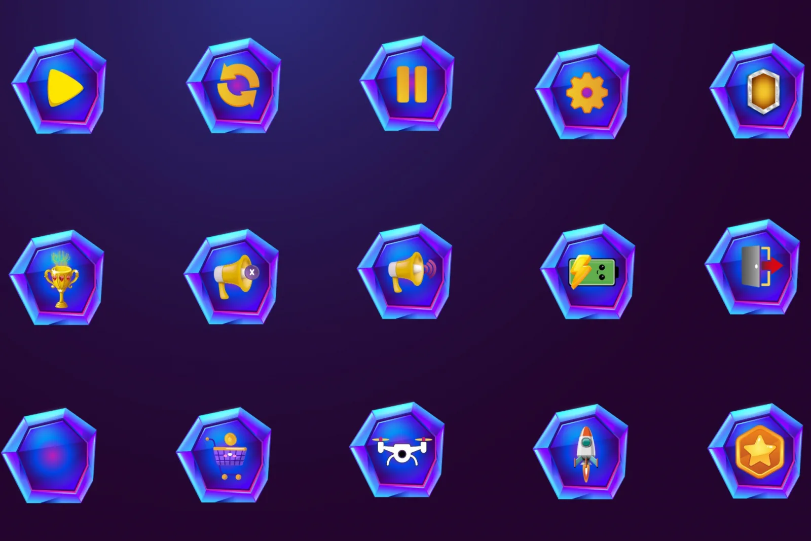 AIRIDev Sci-Fi UI Icon Pack