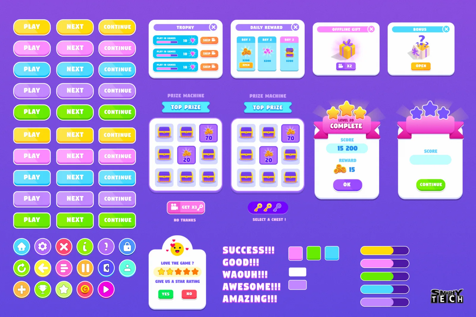 Colorful UI Kit