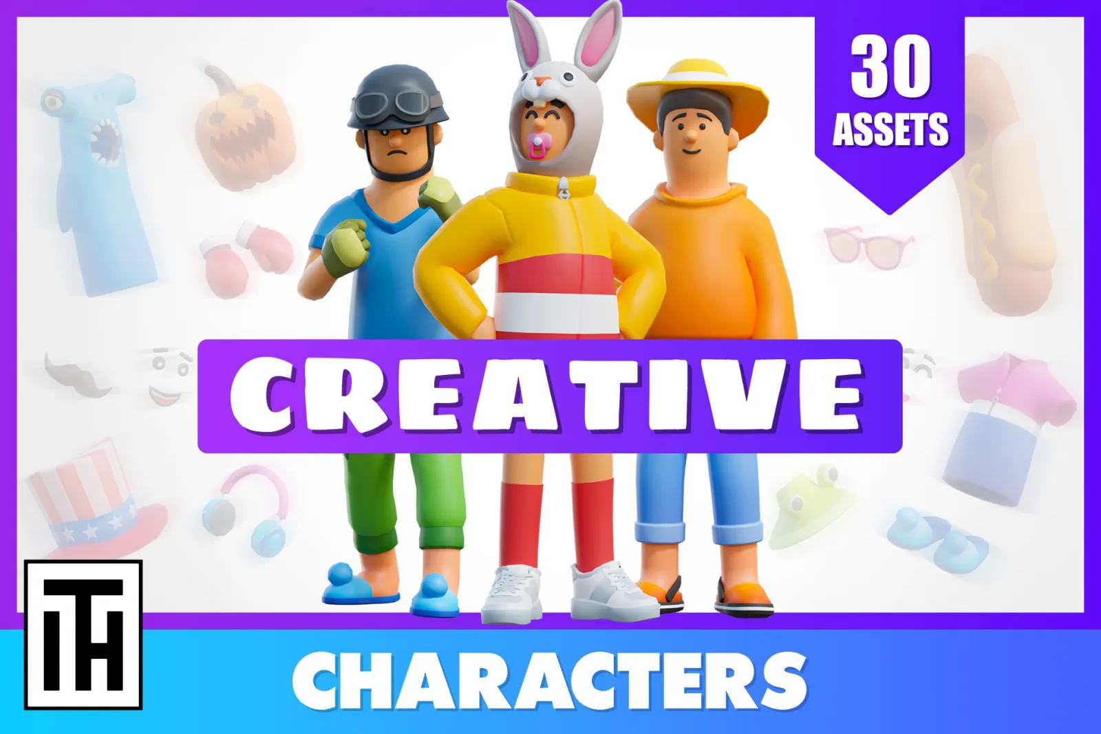 Creative Characters FREE - Animated Pack