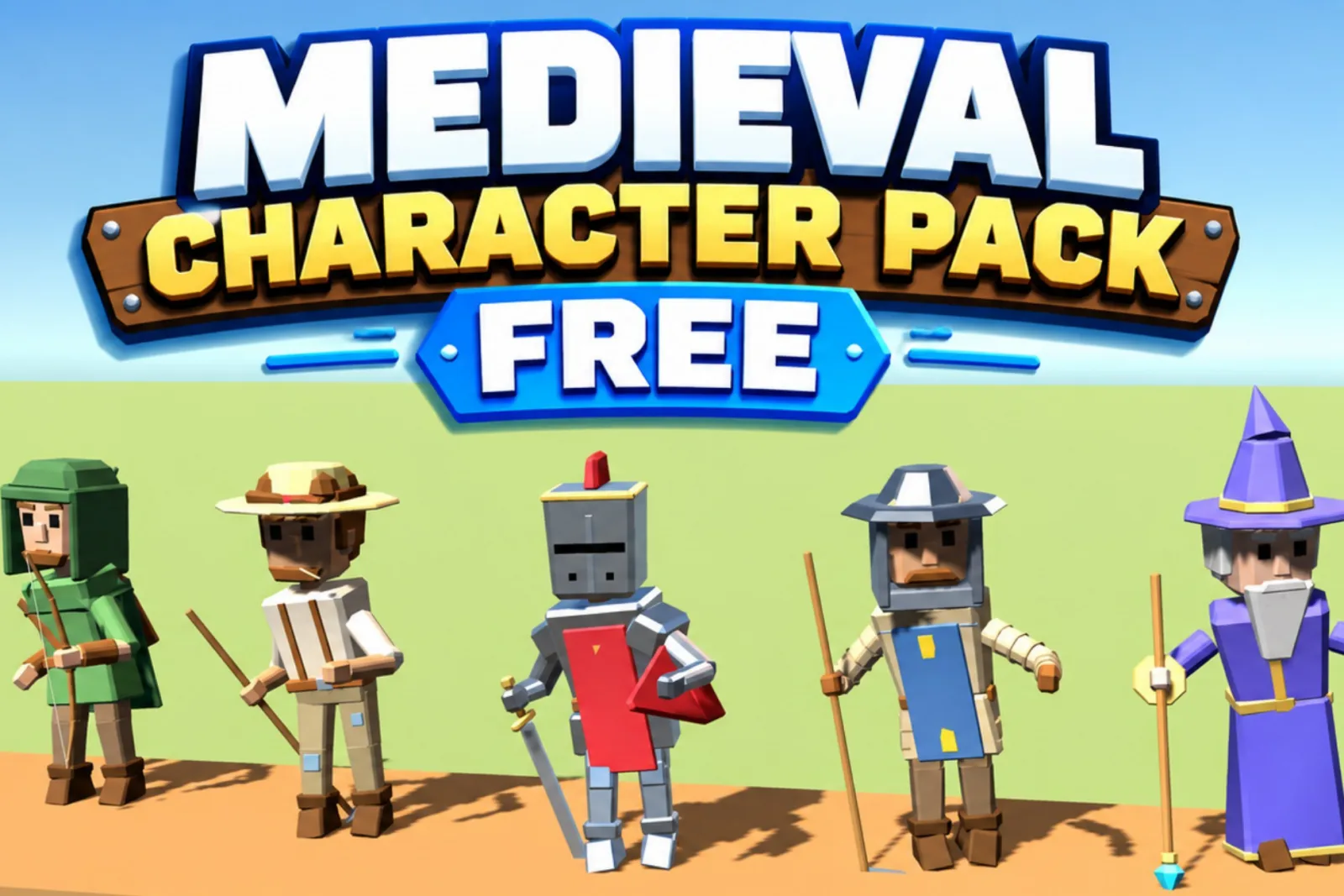 Medieval Characters Pack Lite