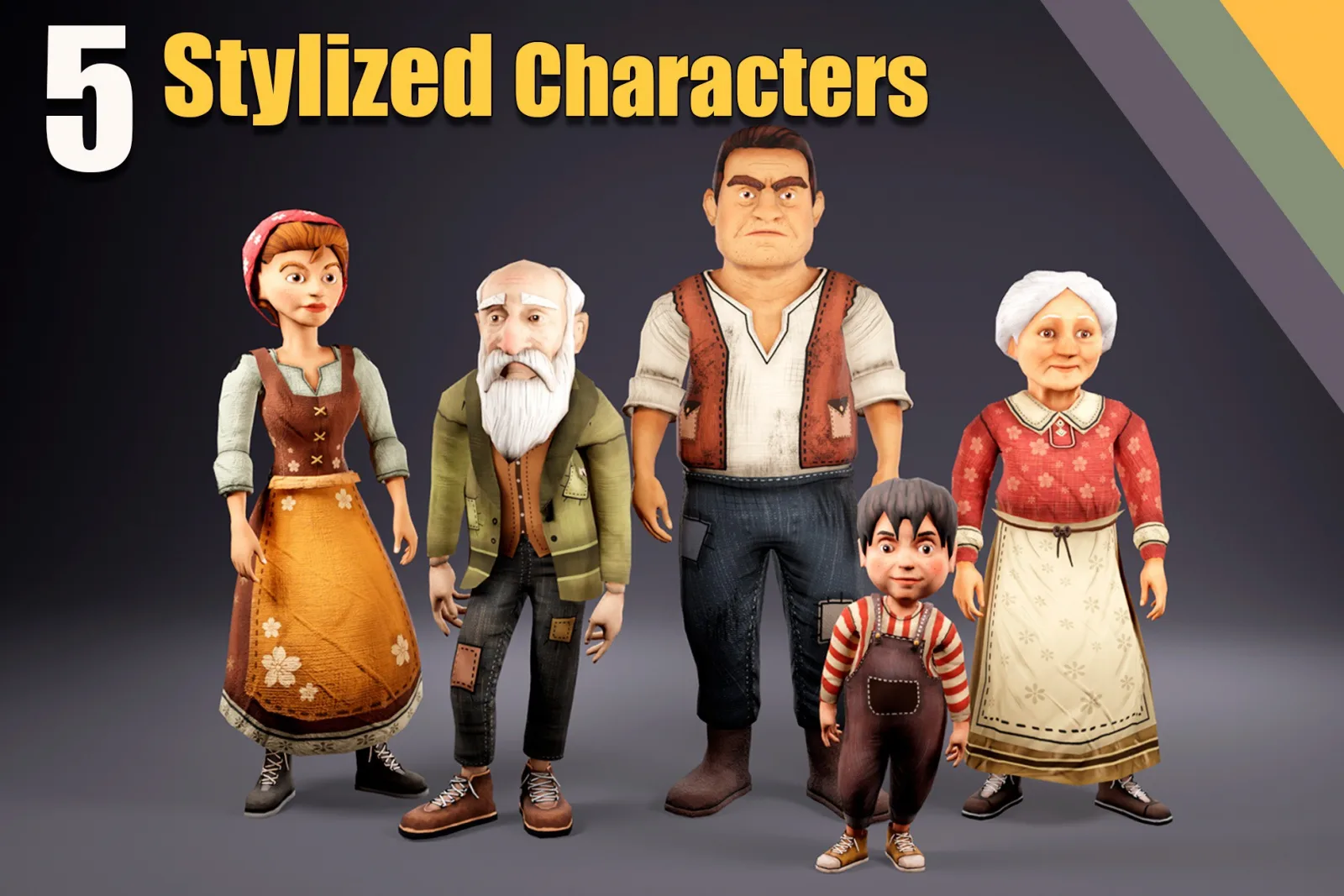 Stylized Character Collection 1