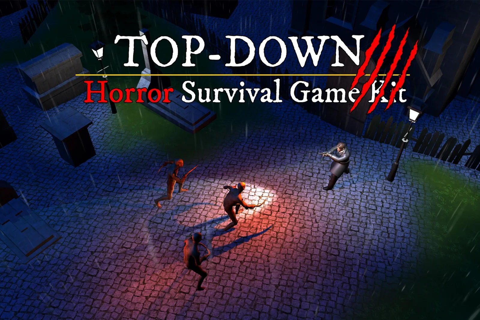 Top Down Horror Survival Complete Template v1.3