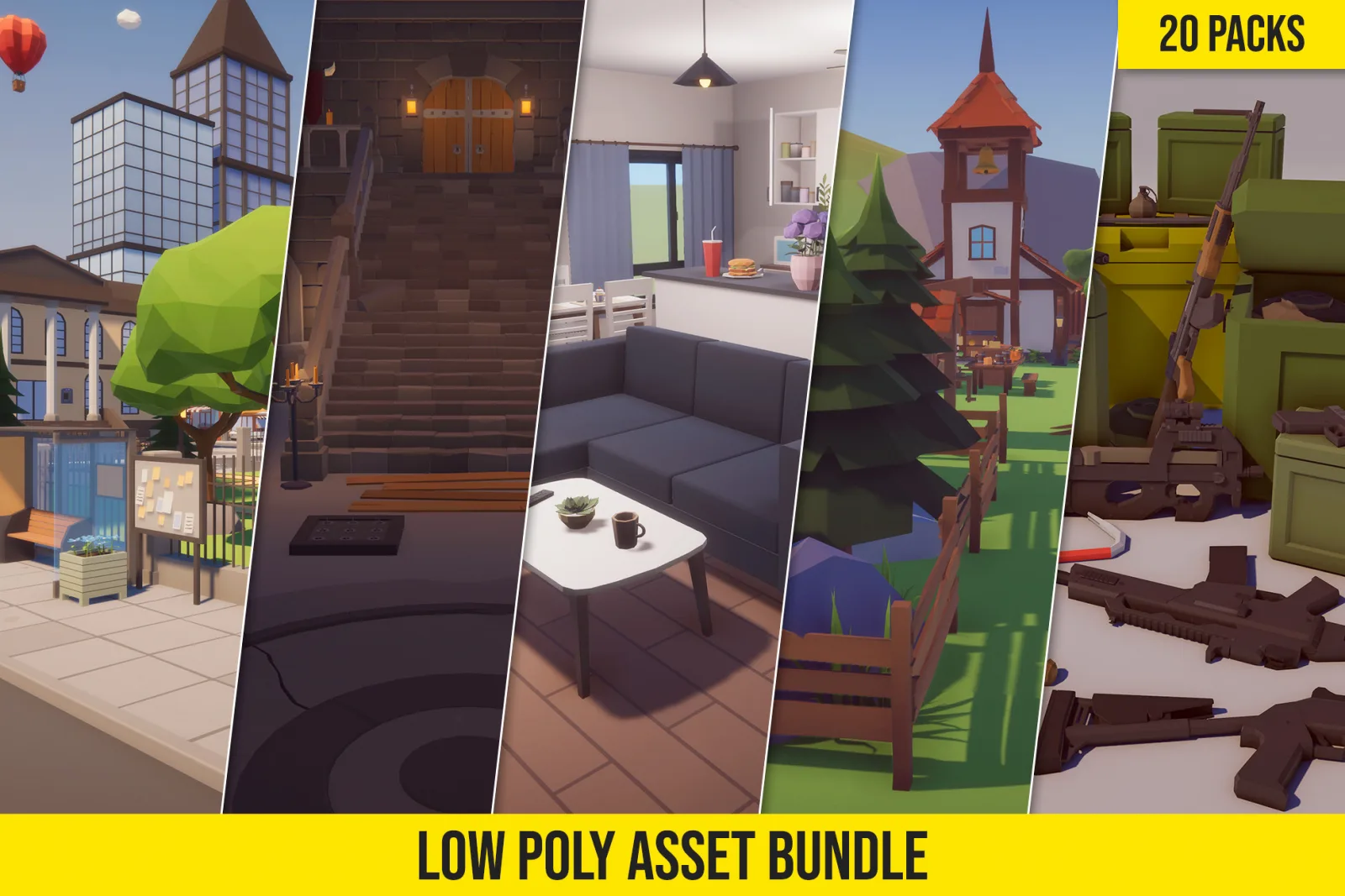 Low Poly Asset Bundle v1.20