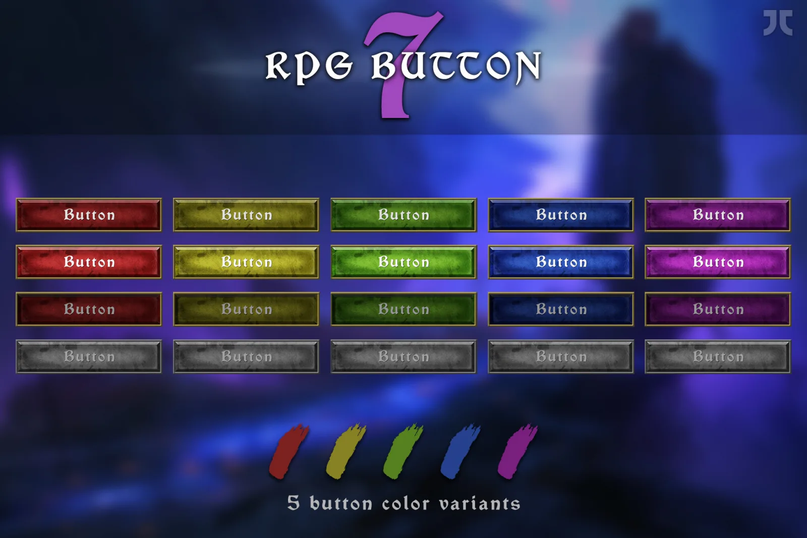 2D RPG Button 7