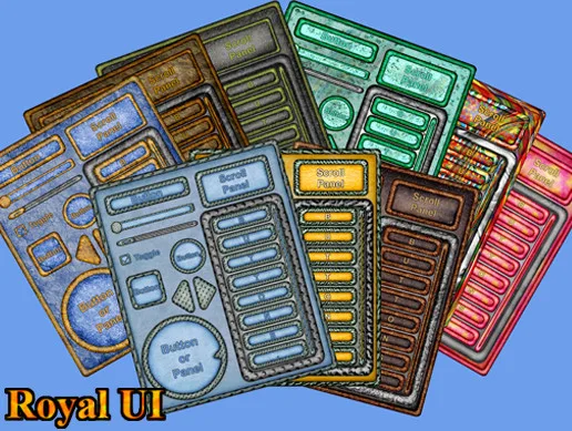 Royal UI (Volume 1,2 and 3)