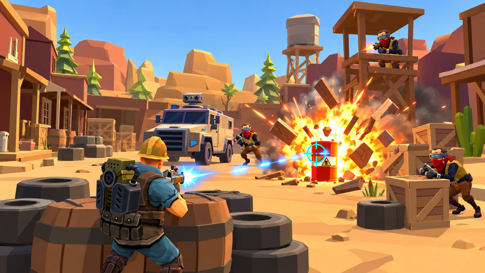 Master Gun – Hyper Casual Shooter Template