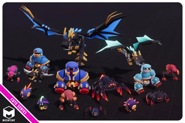 Robots Ultimate Pack 02 Cute Series