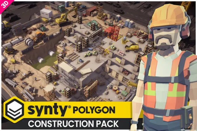 POLYGON - Construction Pack - Art by Synty